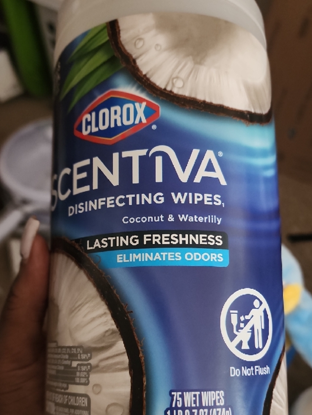 Clorox Scentiva Disinfecting Cocunut And Waterlily (75 )